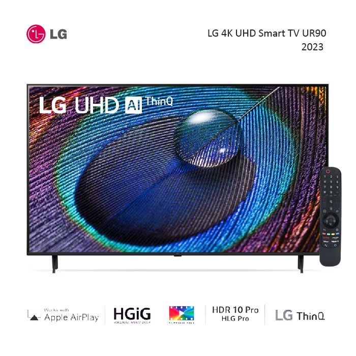 LG 4K Smart UHD AI ThinQ TV UR90 55" - 55UR9050 | 55UR9050PSK